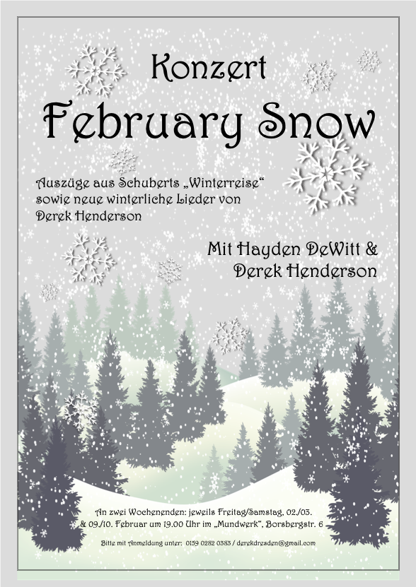 feb snow poster